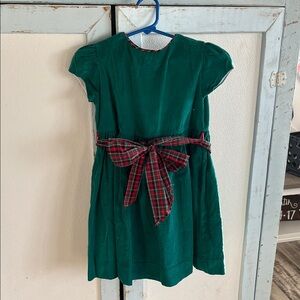 The Bailey boys green holiday dress